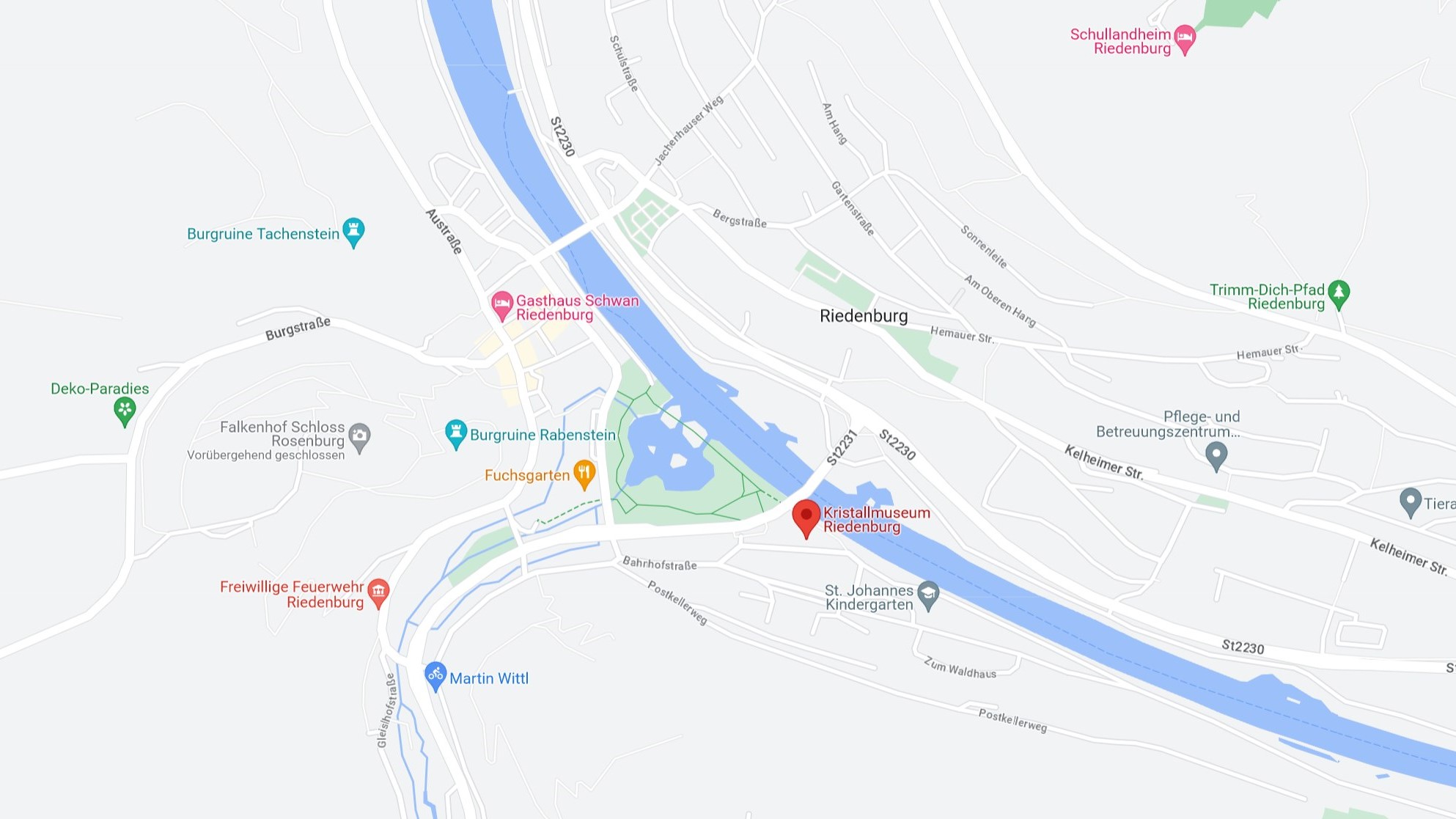 Riedenburg in Google Maps
